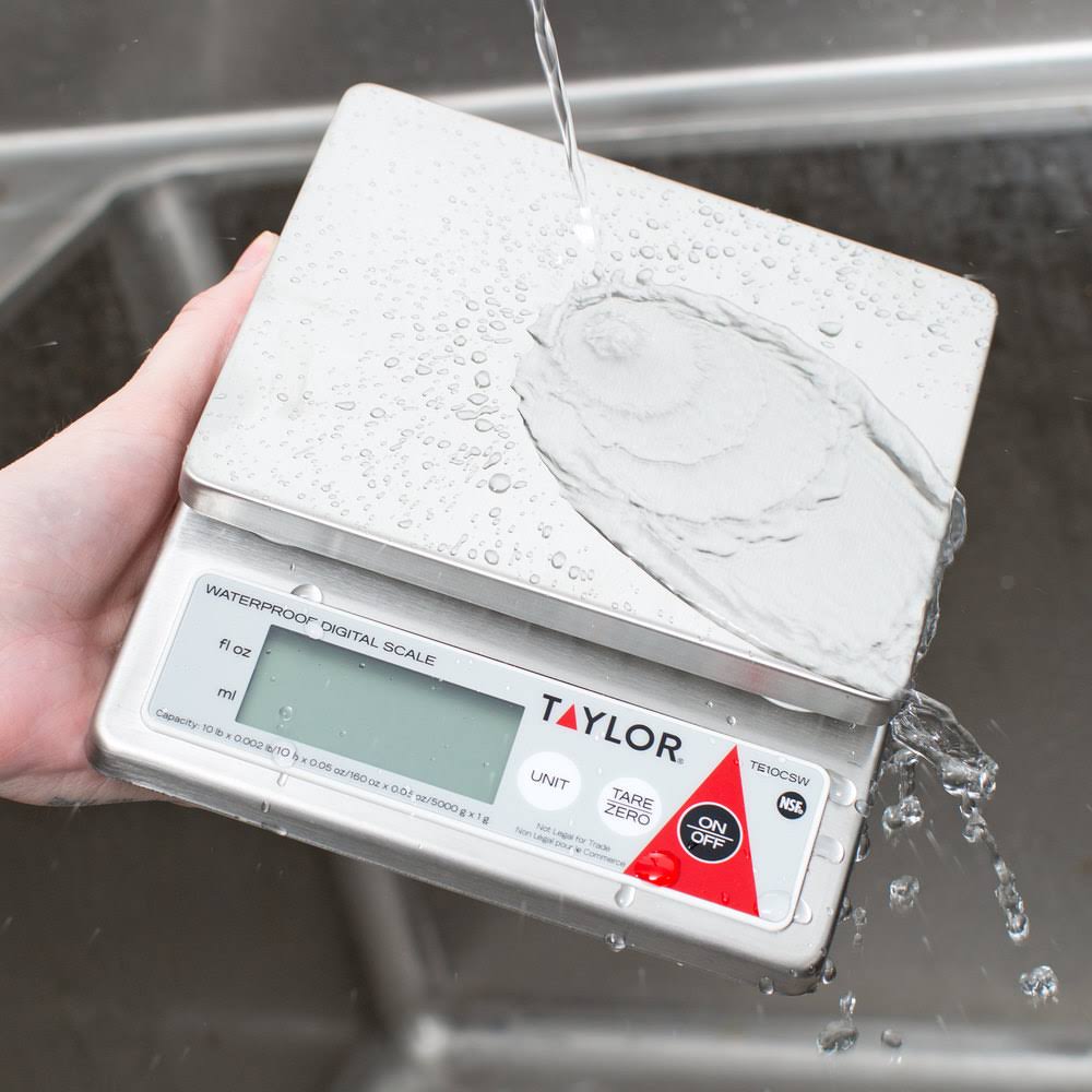 Water Resistant Digital Portion Control Scale 10-Pound U133854