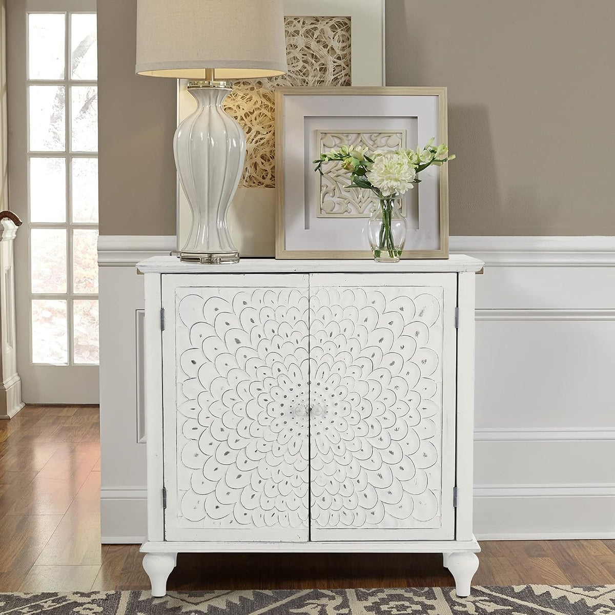 Buffet & Sideboard Accent Cabinet with 2 Doors Storage L428714
