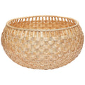 Large Natural Fish Scale Basket H8465