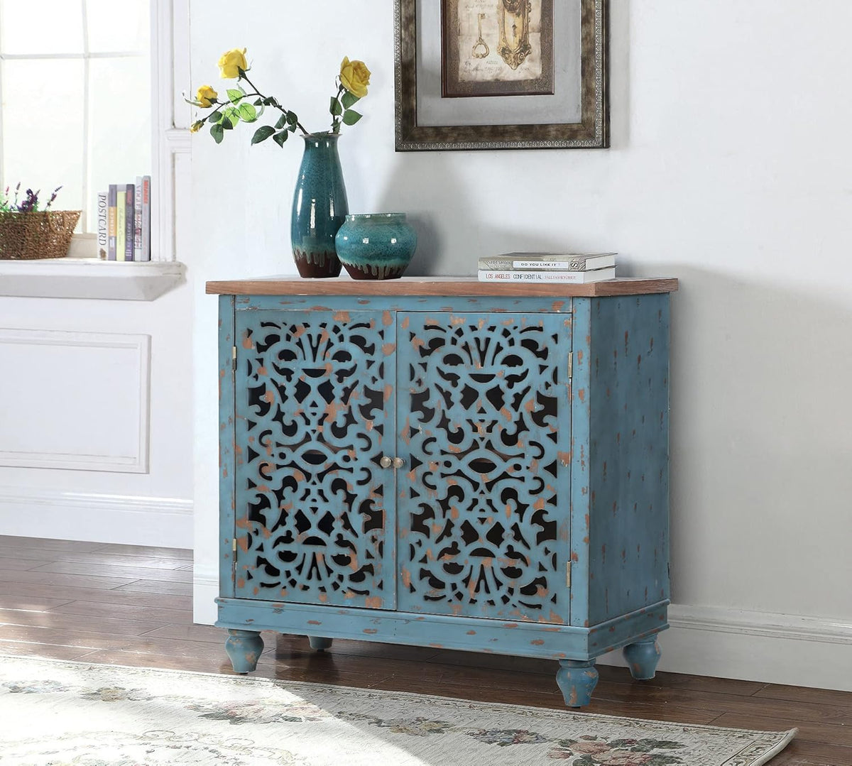 Buffet & Sideboard Accent Cabinet with 2 Doors Storage L428714