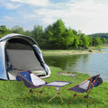 Lightweight Folding Camping Table Set with 2 Chairs and Carry Bag G96057