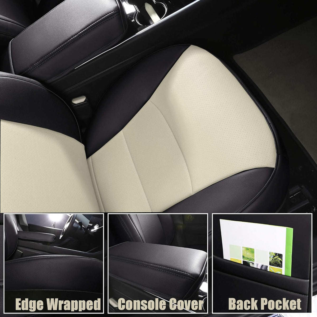 Synthetic Leather Car Seat Cover A676