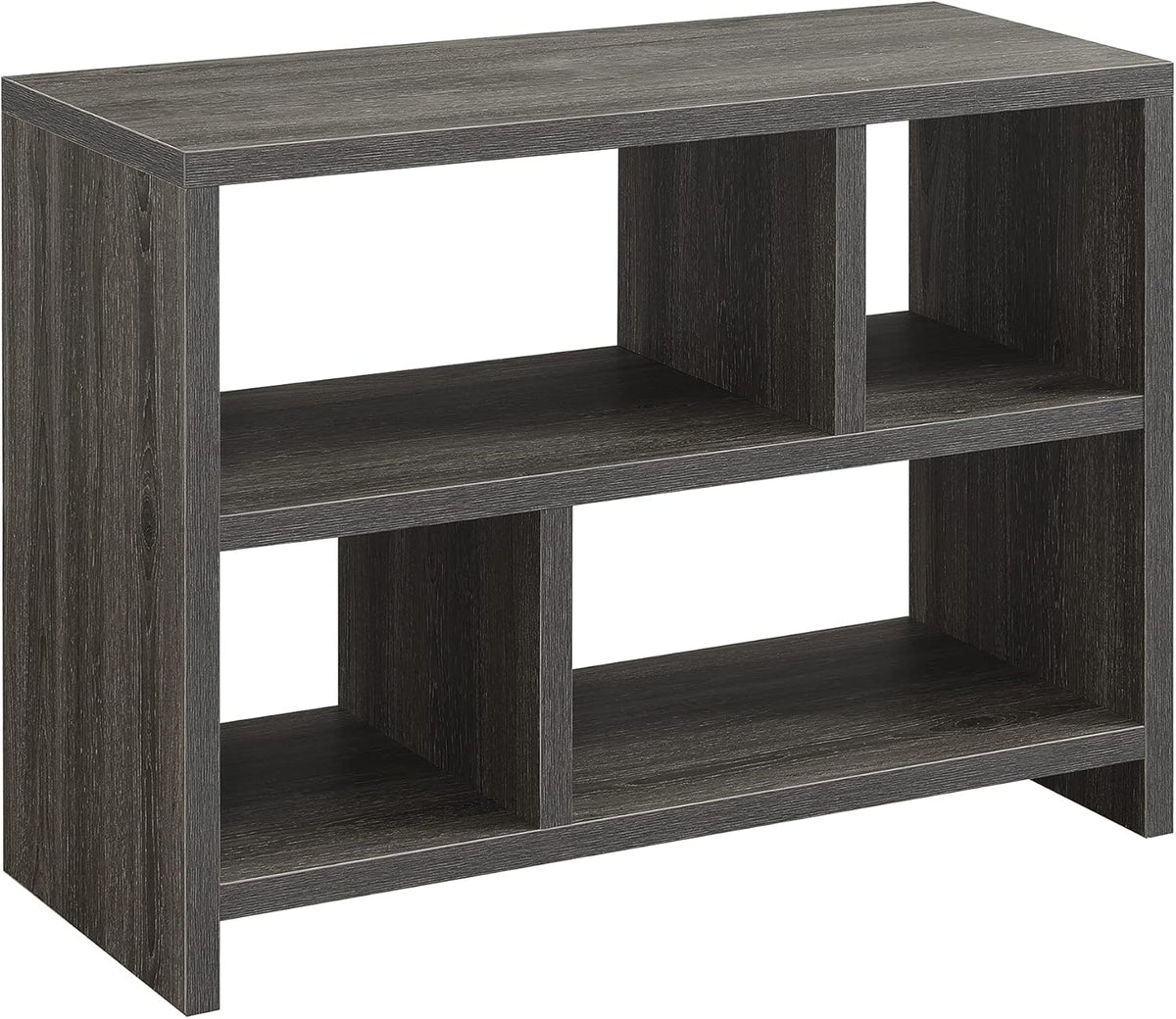 White Console Bookcase N27729