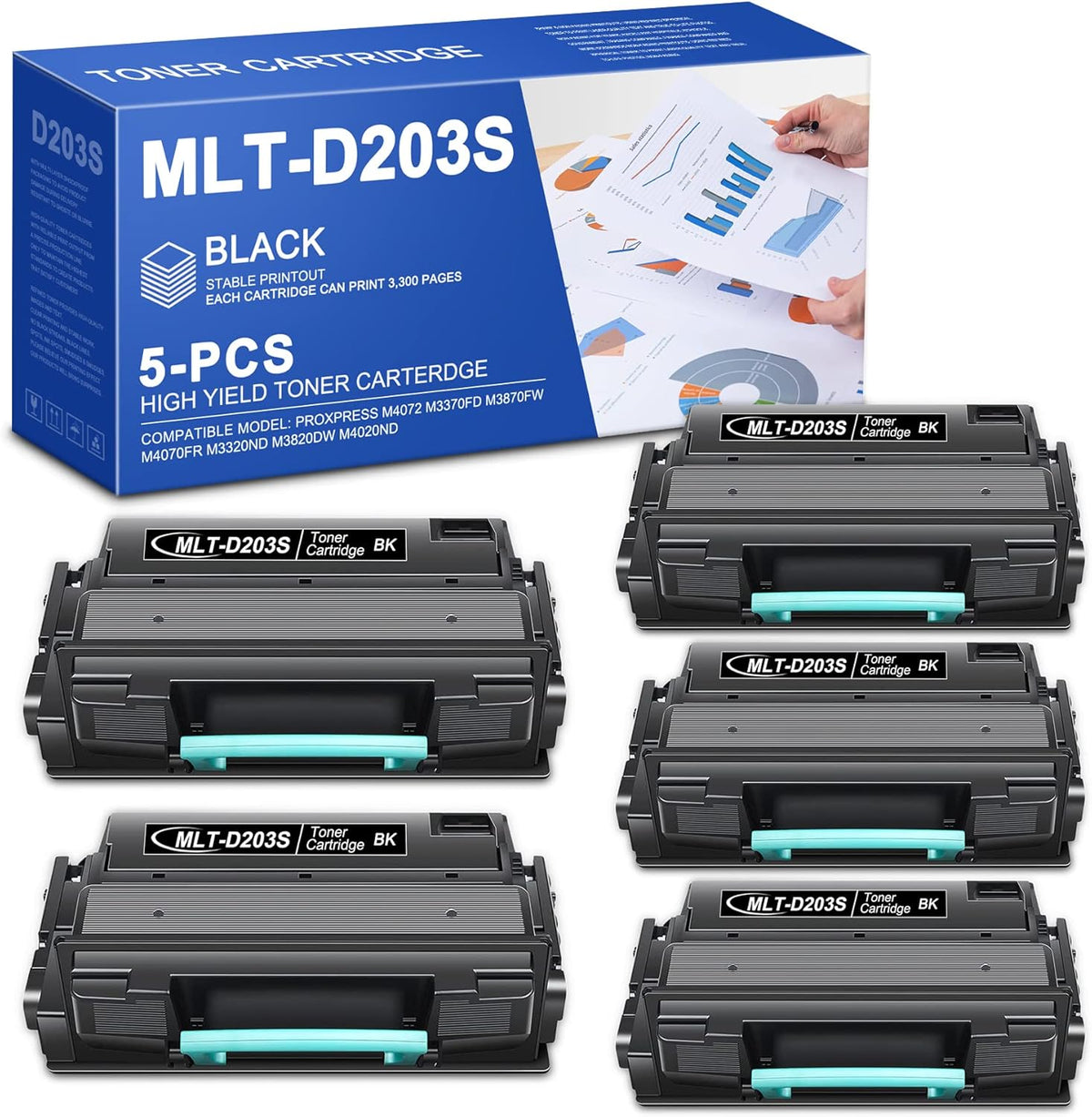 Black Toner Cartridge Replacement Q173477