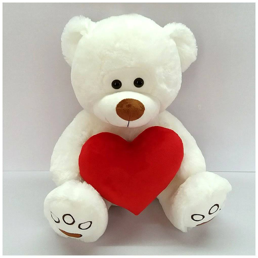 Plush Bear Holding A Heart 15.75x22 Case Pack 6 X3491