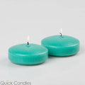 3 inch Aqua Green Floating Candles Set of 96 T753