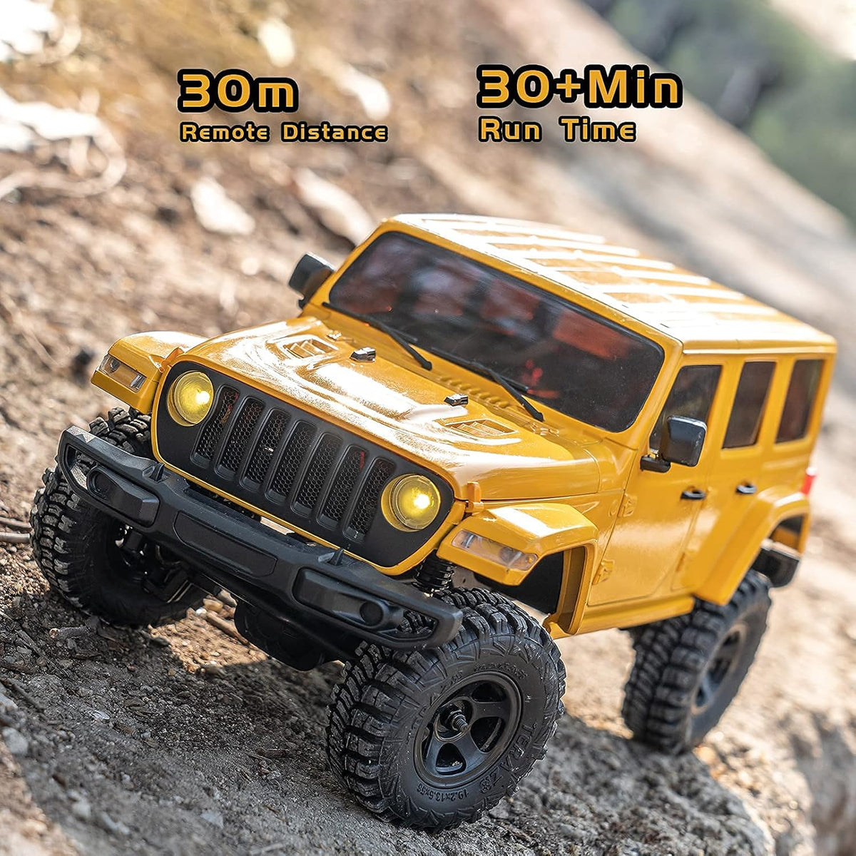 1/18 4WD RC Rock Crawler with Battery Charger U7623