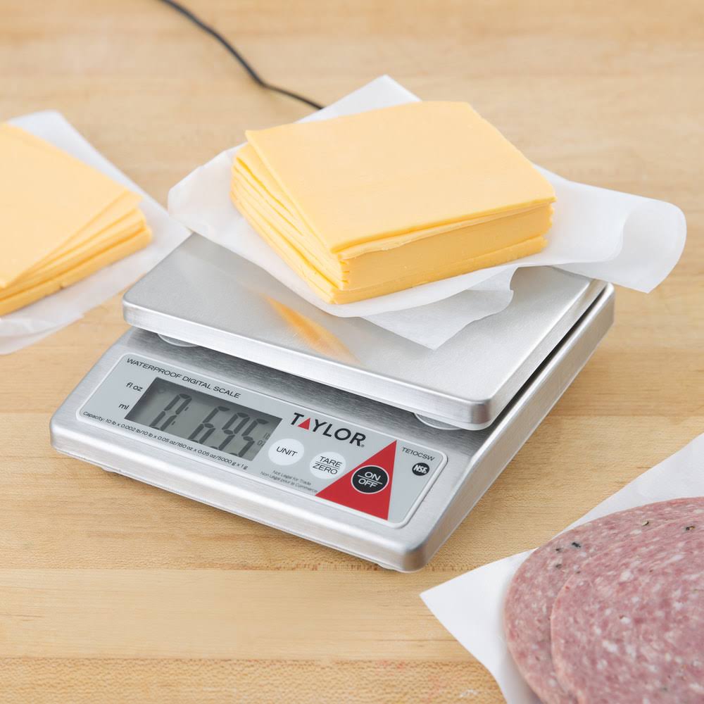 Water Resistant Digital Portion Control Scale 10-Pound U133854