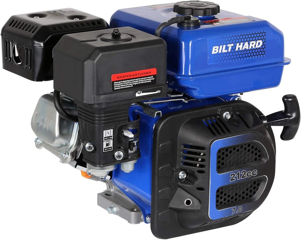 212cc 4-Cycle OHV Horizontal Shaft Gas Engine R7756