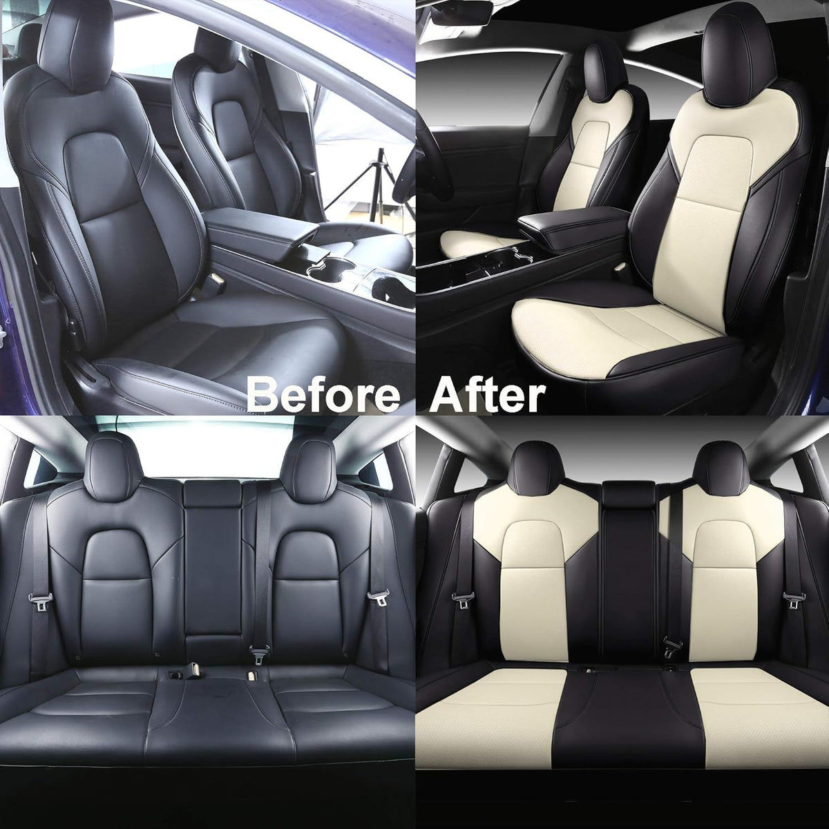 Synthetic Leather Car Seat Cover A676