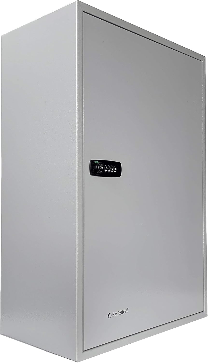 Adjustable Combination Lock Key Cabinet Grey M124532