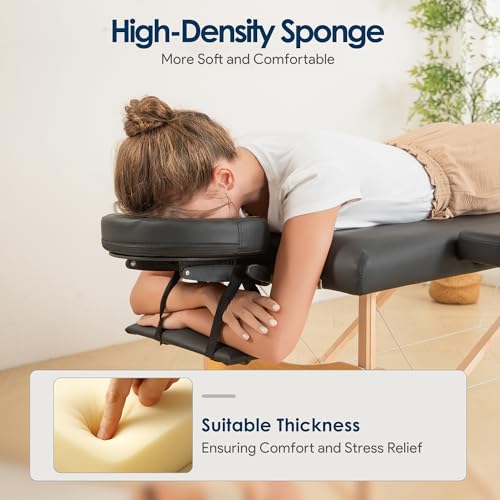 Portable Wooden 2-Fold Massage Table B582