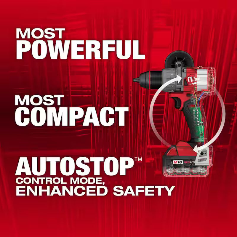 18-V Lithium-Ion Brushless Cordless Hammer Drill Driver Kit with Compact Router Q716813