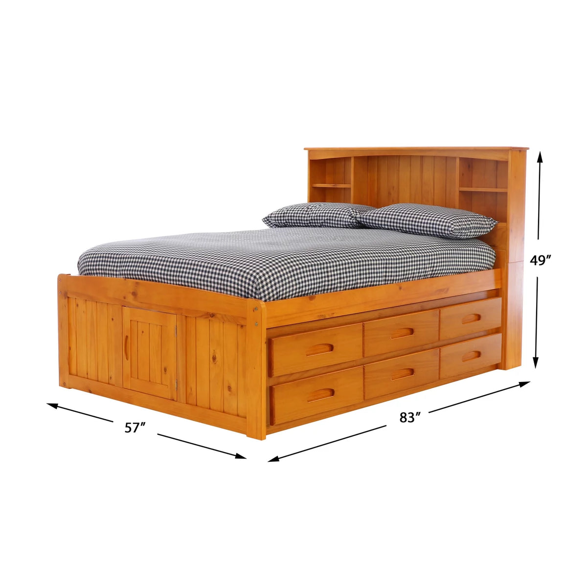 Solid Pine Bed M657125