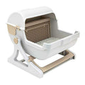 Semi-Automatic Cat Litter Box B98364