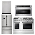 48 in. Propane Gas Range 4 Piece Kitchen Bundle L653
