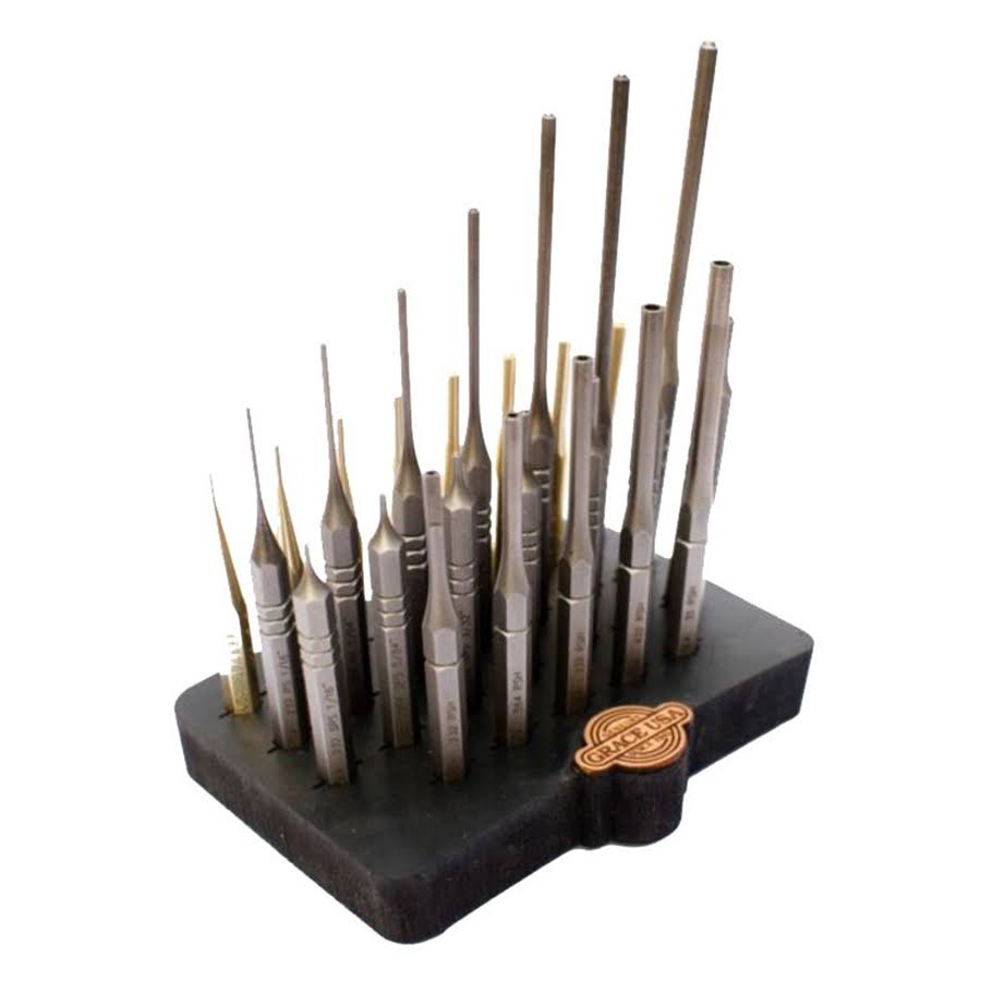Steel-brass Roll Pin Punch Set 27pc T8562