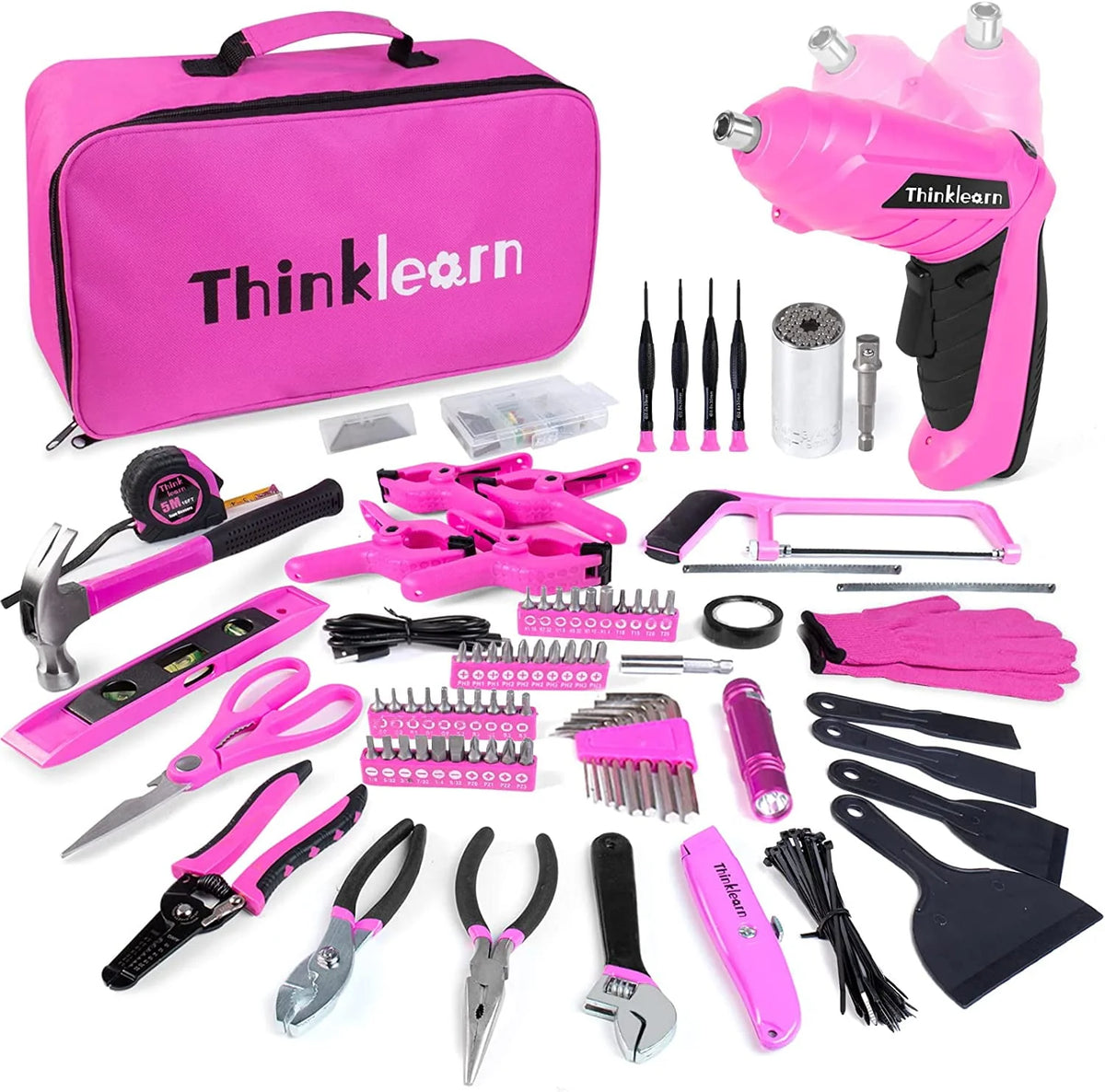 Pink Tool Kit with 20V Cordless Drill R149