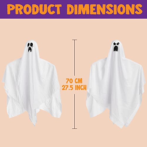 Hanging Ghosts Outdoor Decoration 5 Pack R8445