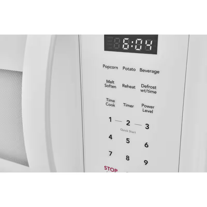 1000 Watt Over the Range Microwave with Charcoal Filter in White A502857