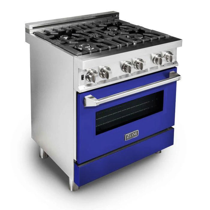 30 in. Stainless Steel Gas Burner Electric Oven Range V139251