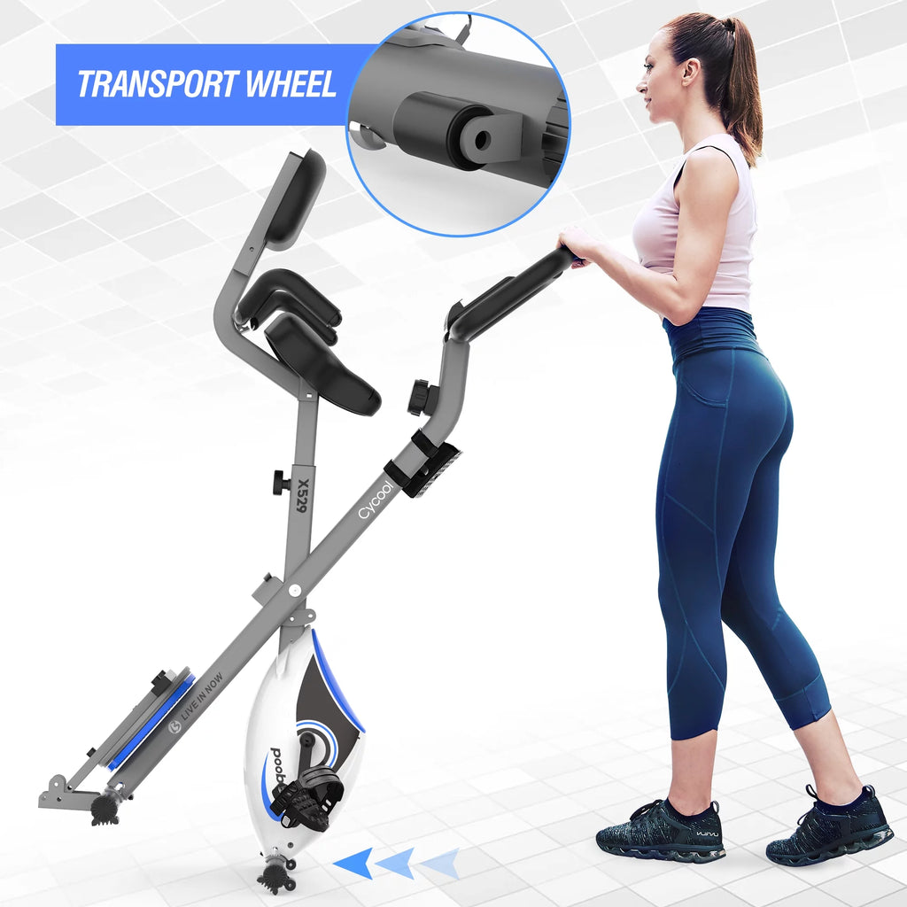 Indoor Stationary Exercise Bike Folding Magnetic Y807