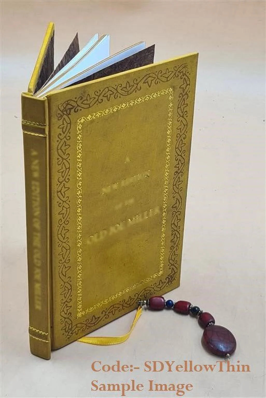 Extinct Species of American Ox Premium Leather Bound H305