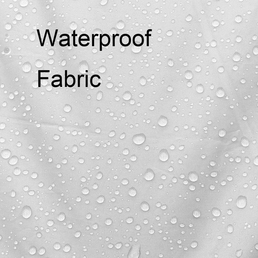 White Polyester Fabric Shower Curtain Liner M4407