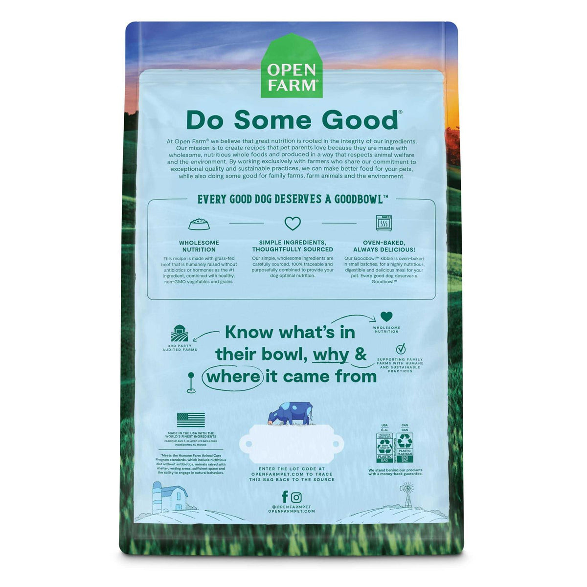 Grass Fed Beef Brown Rice Recipe Dog Food O835