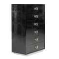 Black 5 Drawer Dresser V114