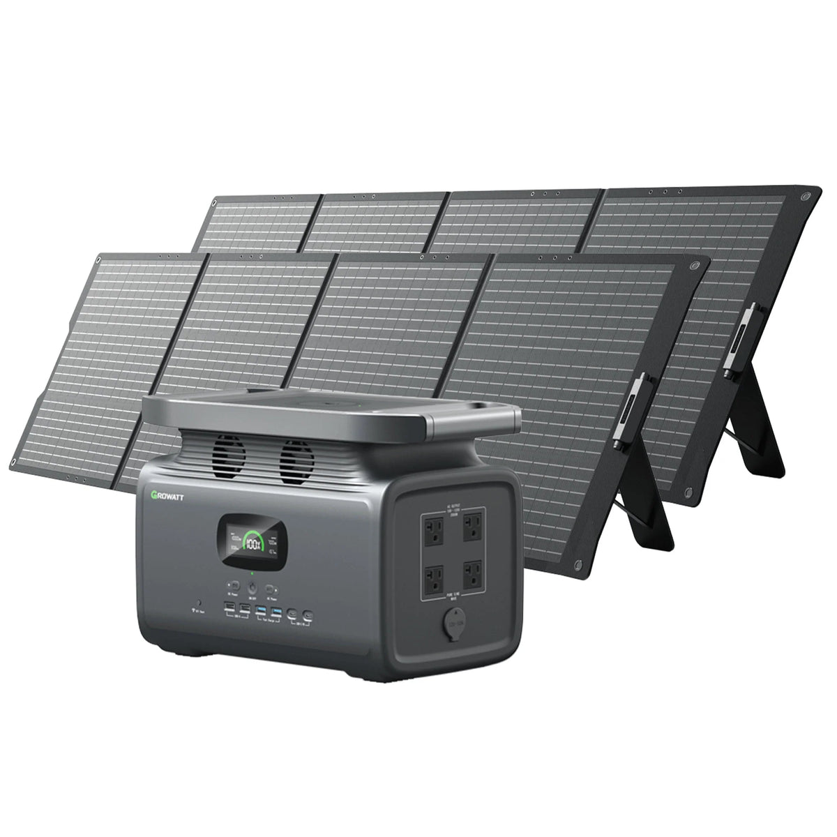 Portable Power Station 1512Wh 2000W Solar Generator V577