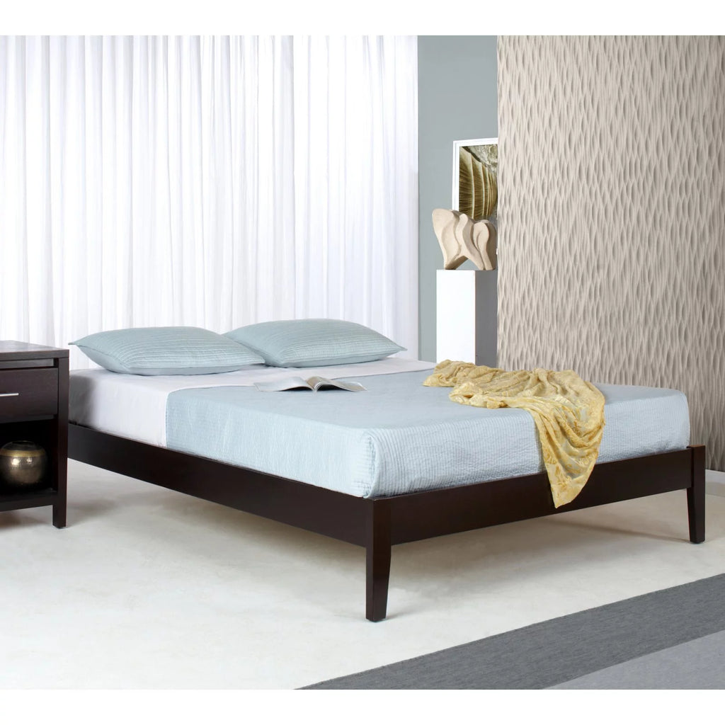 Full Solid Wood Platform Bed E3657