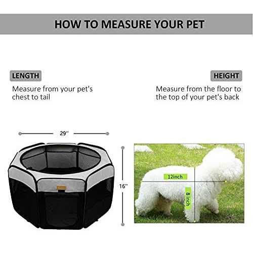 Dog Playpen Portable Pet Play Pen U4102