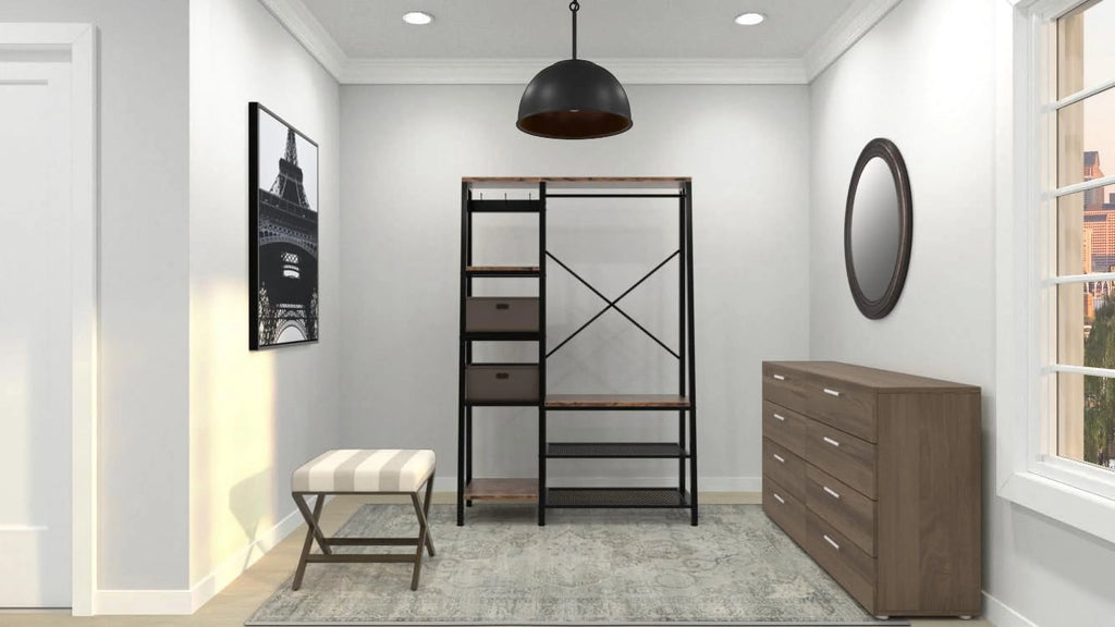 8 Drawer Walnut Dresser Q810029