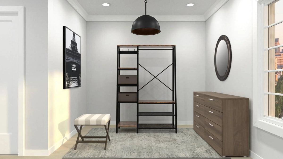 8 Drawer Walnut Dresser Q810029