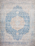 Blue Tangerine 2'6 x 9'6 Rug E3443