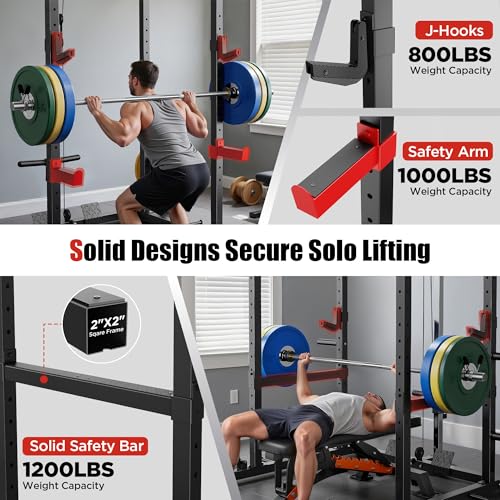 1600lbs Multi-Function Power Cage with Cable Crossover System I91008