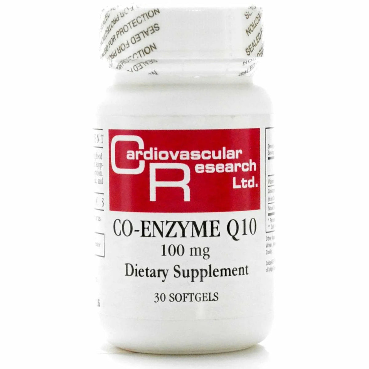 CoEnzyme Q10 100 mg 30 gels D952