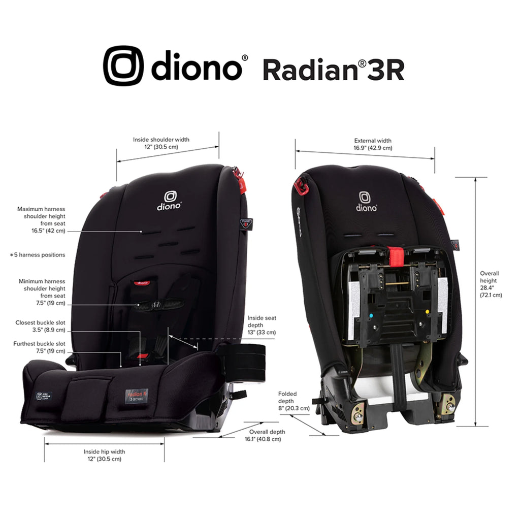 Black Convertible Car Seat G129