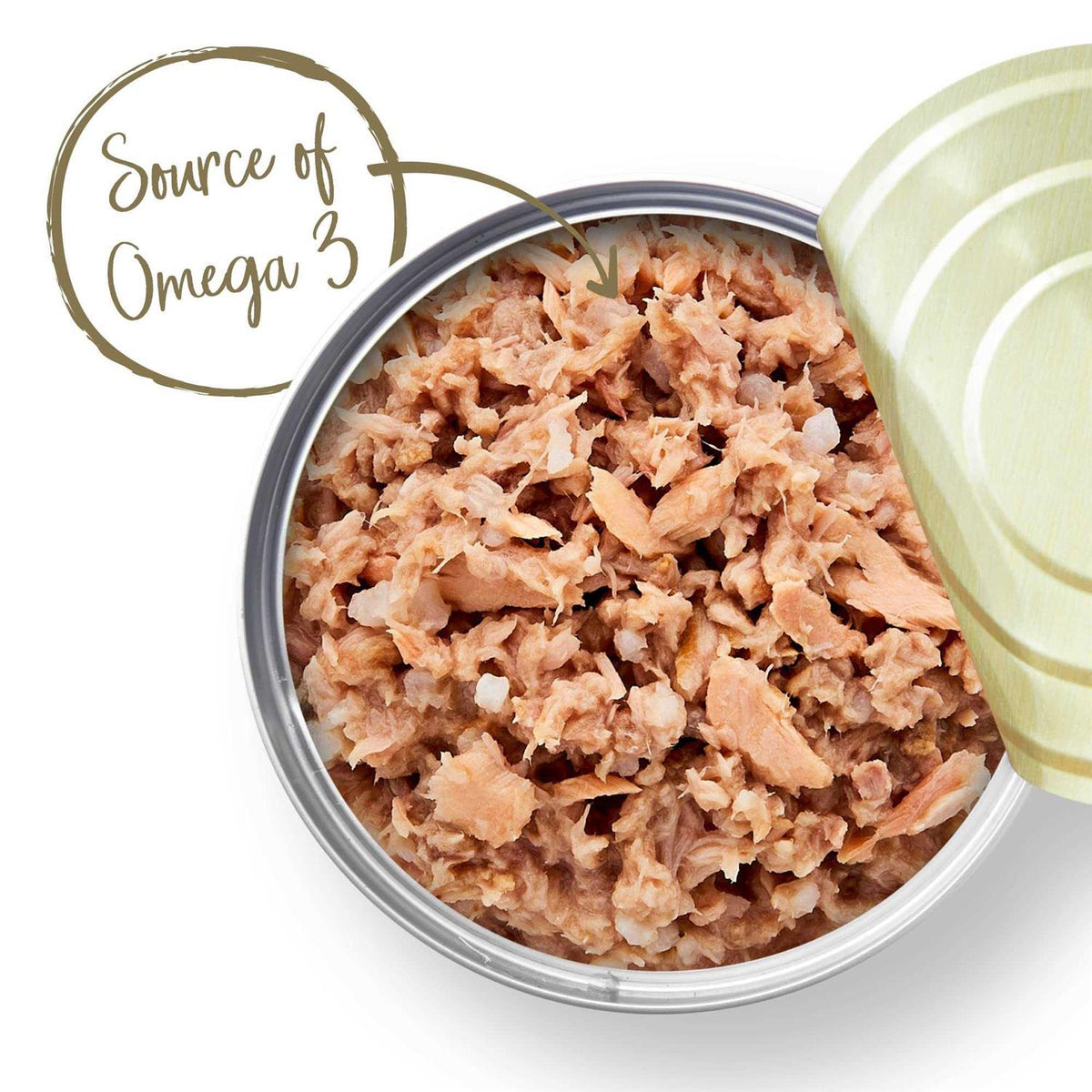 Natural Wet Kitten Food Tuna Fillet with Salmon in Broth U84299