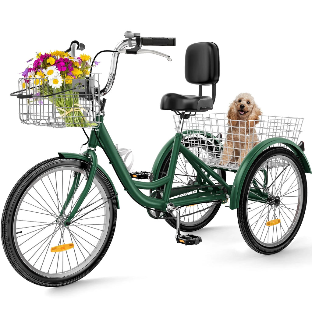 Blue 26 Adult Tricycle 3 Wheel Bike N516675