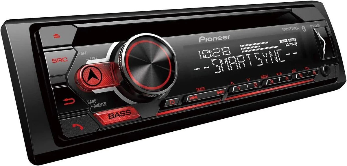 Single Din Bluetooth Car Stereo CD Receiver J4989