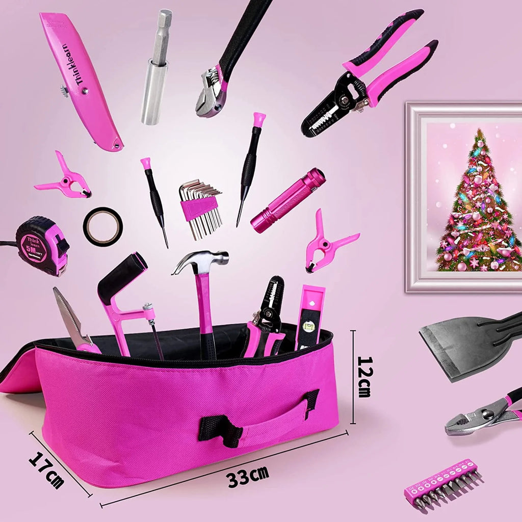 Pink Tool Kit with 20V Cordless Drill R149