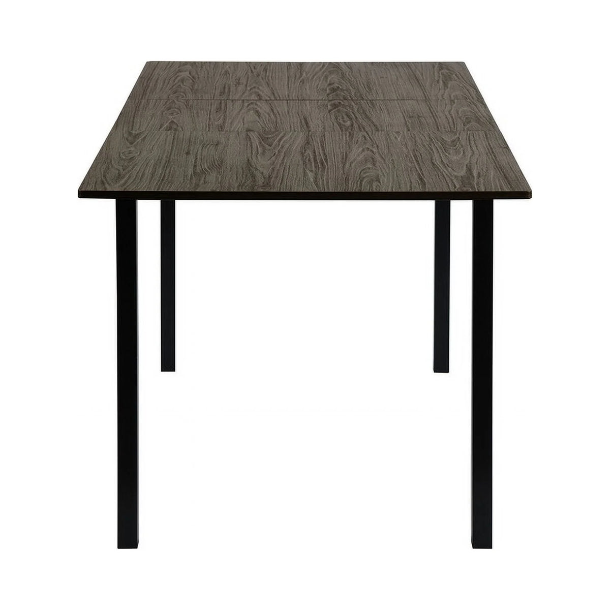 63" Extendable Dining Table with Self-Storing Leaf H1832