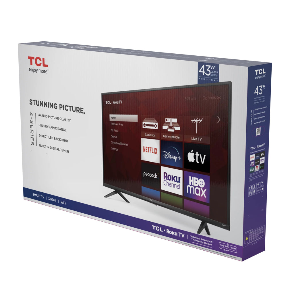 43 Class 4K UHD HDR Smart TV S76433