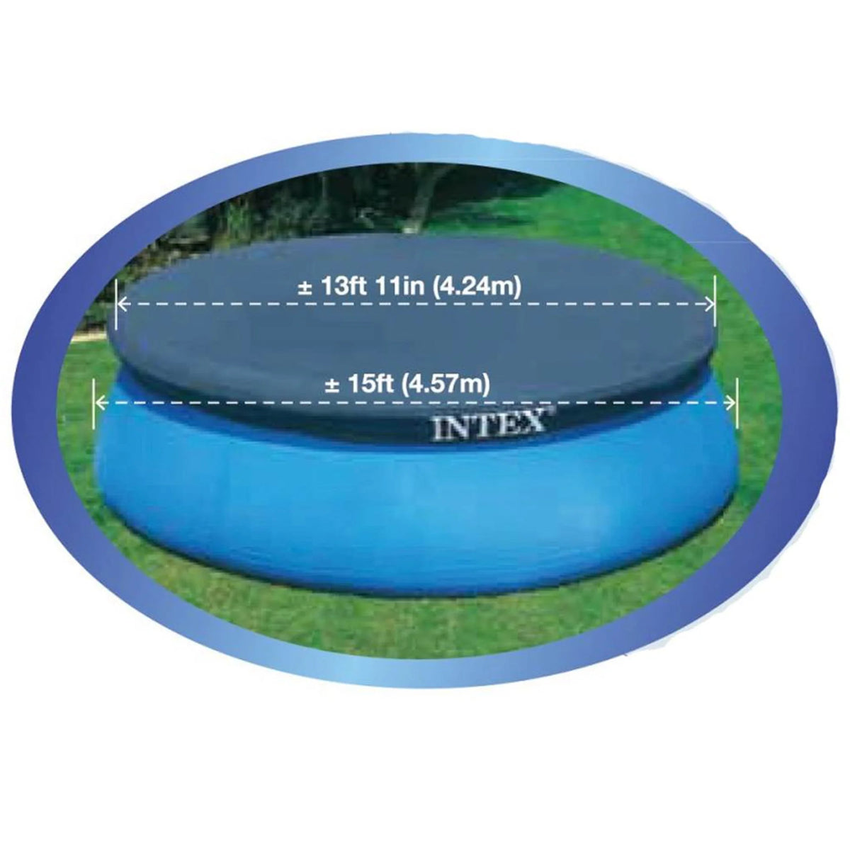15' x 33 Above Ground Swimming Pool with Filter Pump C34357