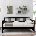 Full Size Wood Daybed with Support Legs U850769