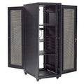37U Network Server Data Rack Enclosure Cabinet with Vented Doors, Black H490