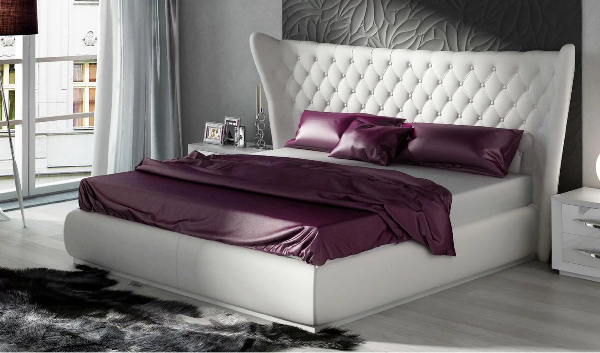 Queen Eco-Leather Bed U28551
