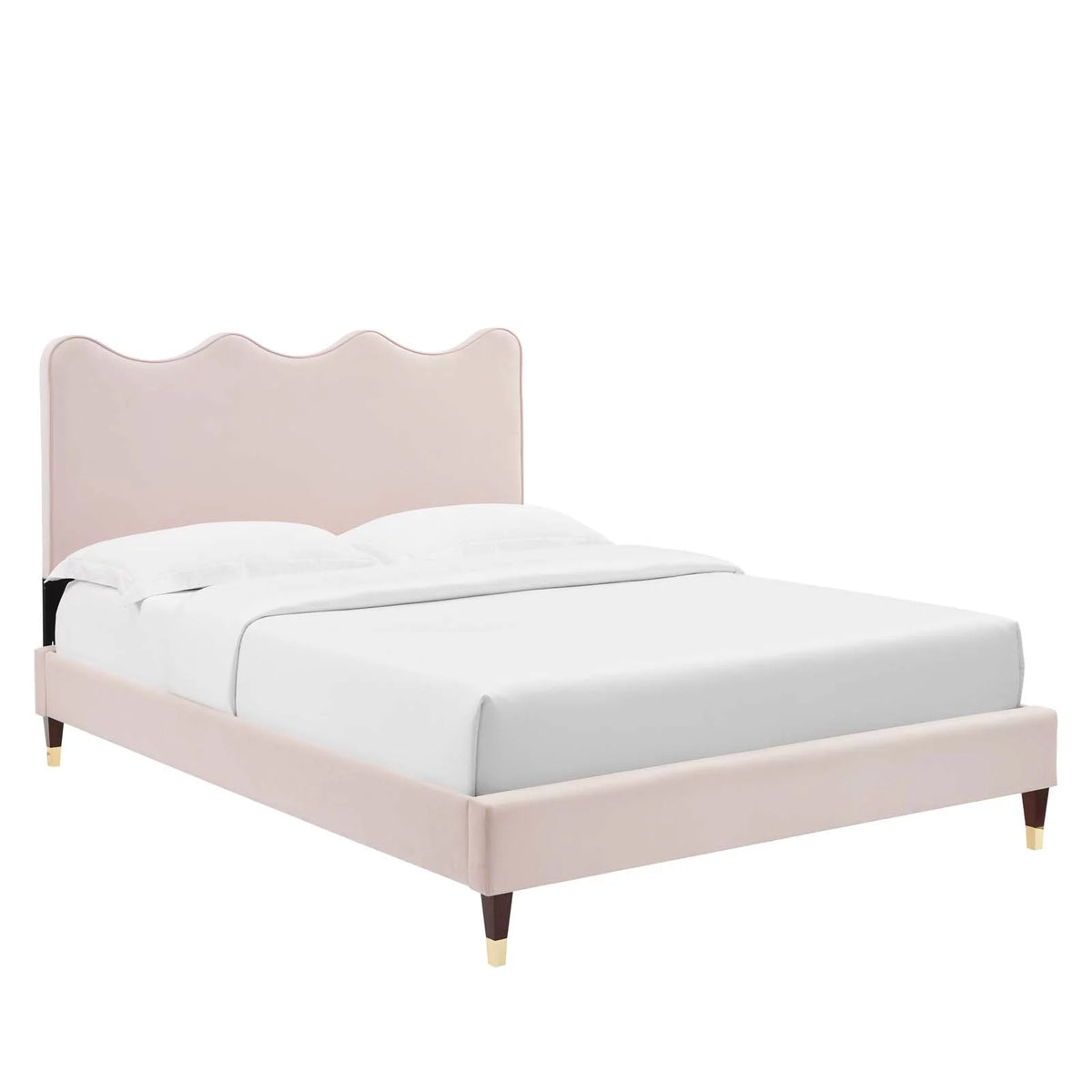 King Platform Bed U949